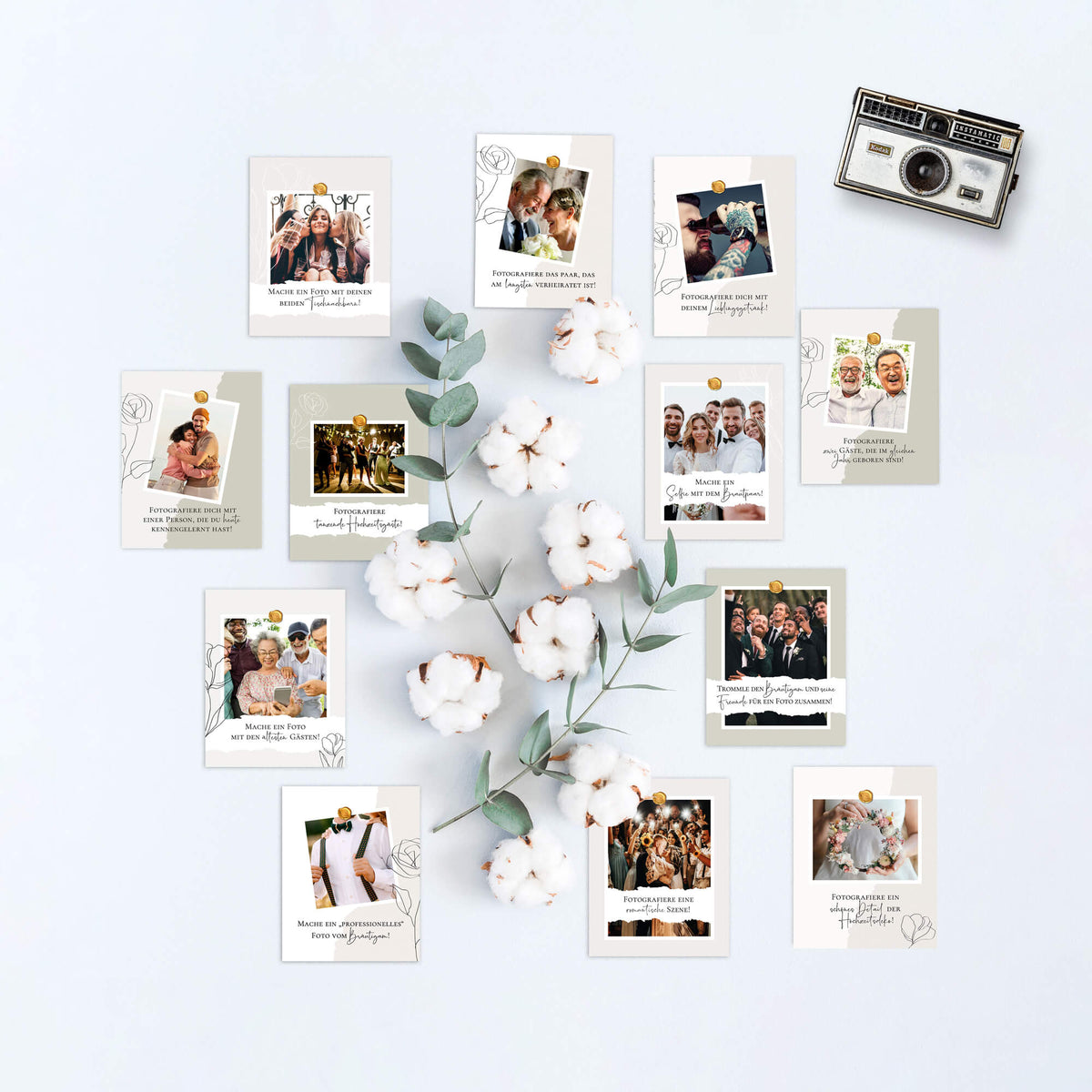 50 kreative Fotoaufgaben für die Hochzeit