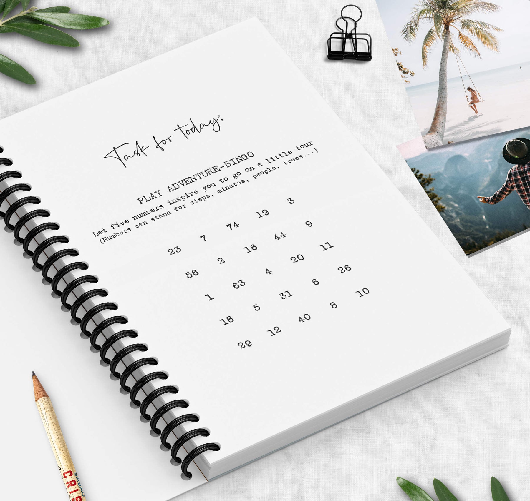 Reisetagebuch für deine Abenteuer | A5 | mit Challenges, Infofakten & Zitaten | Cover im Kraftpaper-Look | auch perfekt als Geschenk