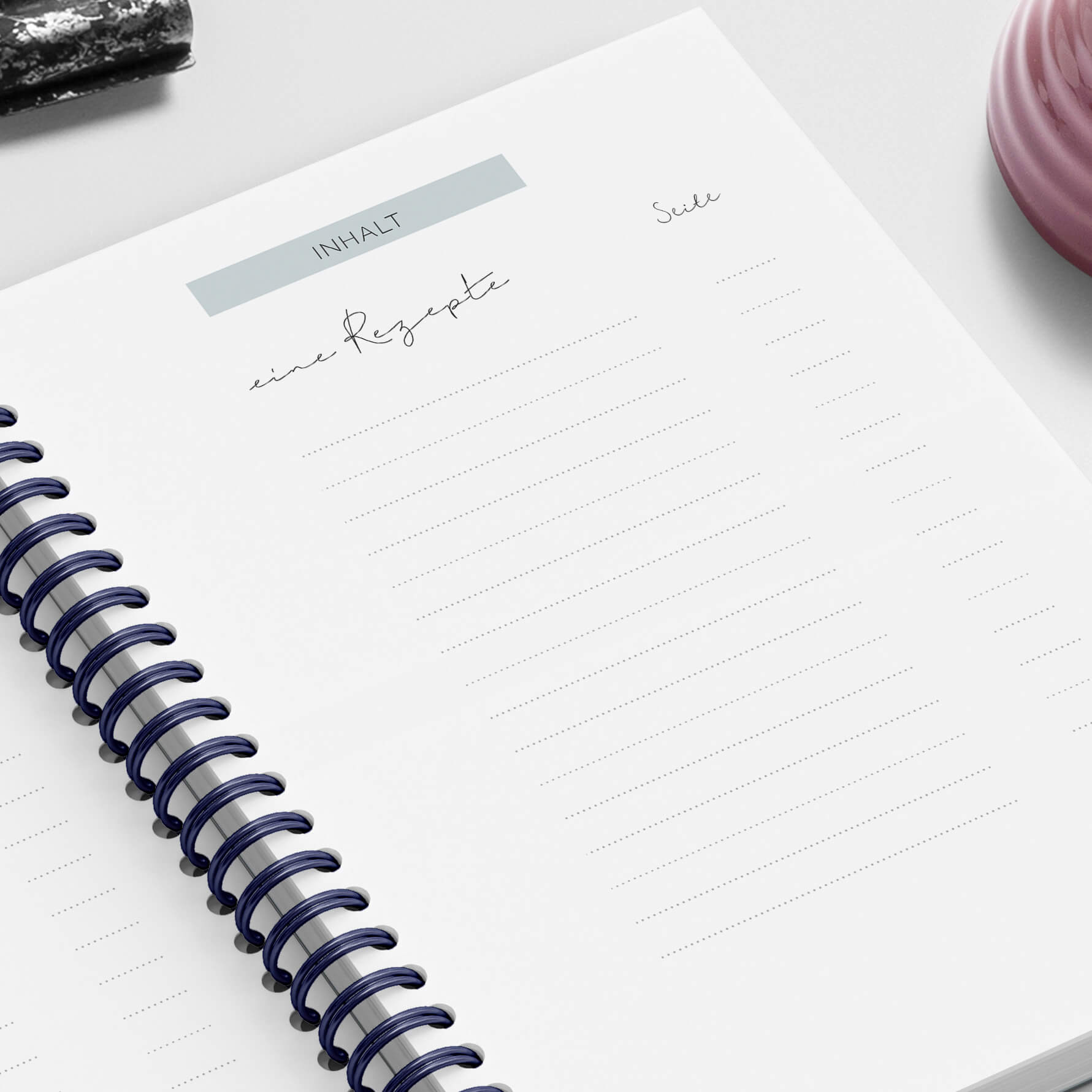 Rezeptbuch A5 für die eigene Rezeptsammlung | Cover im Kraftpapier-Look
