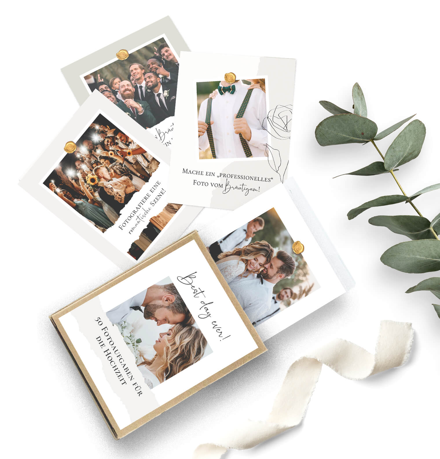 50 kreative Fotoaufgaben für die Hochzeit