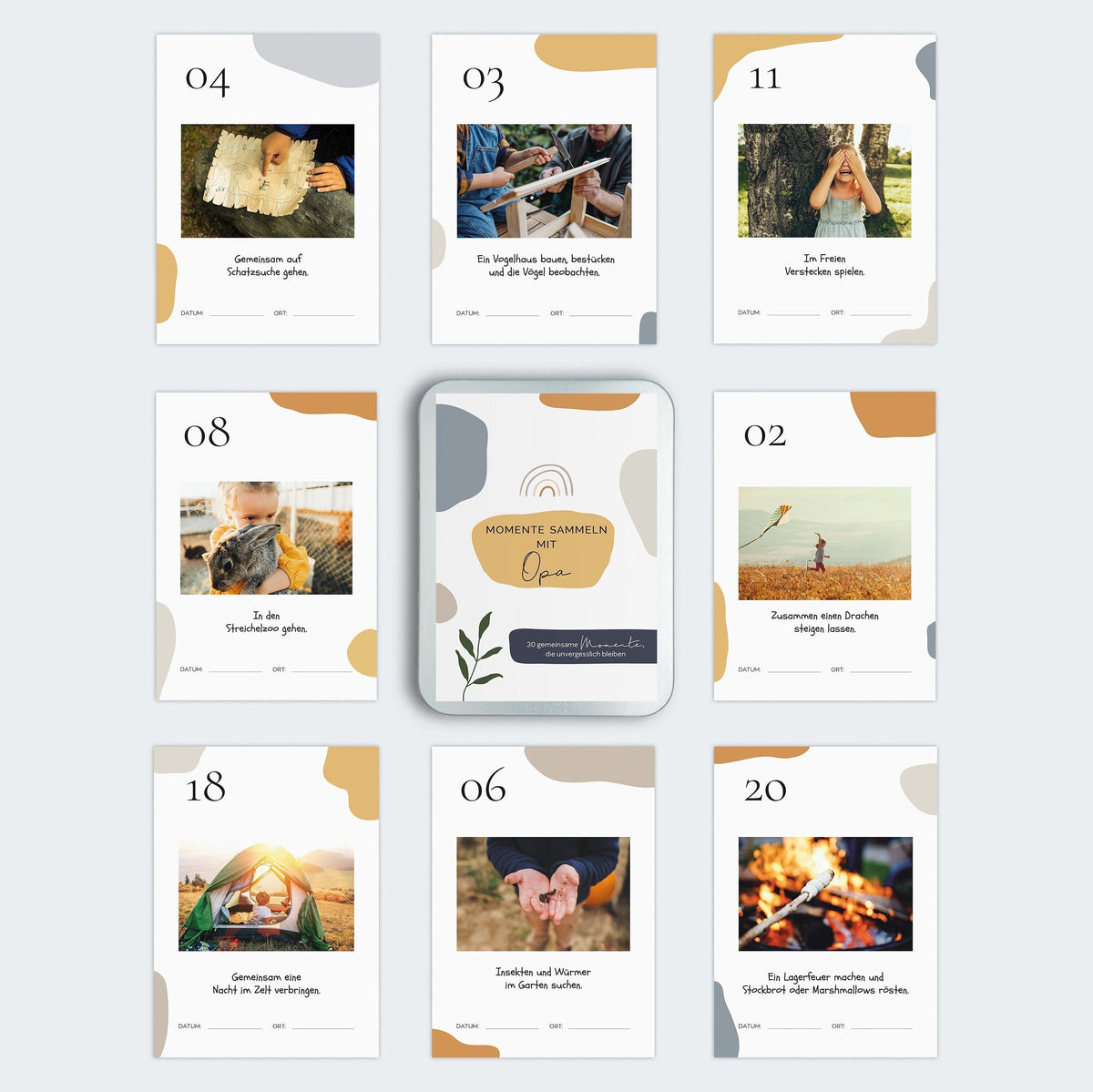 Bucket List für Opa