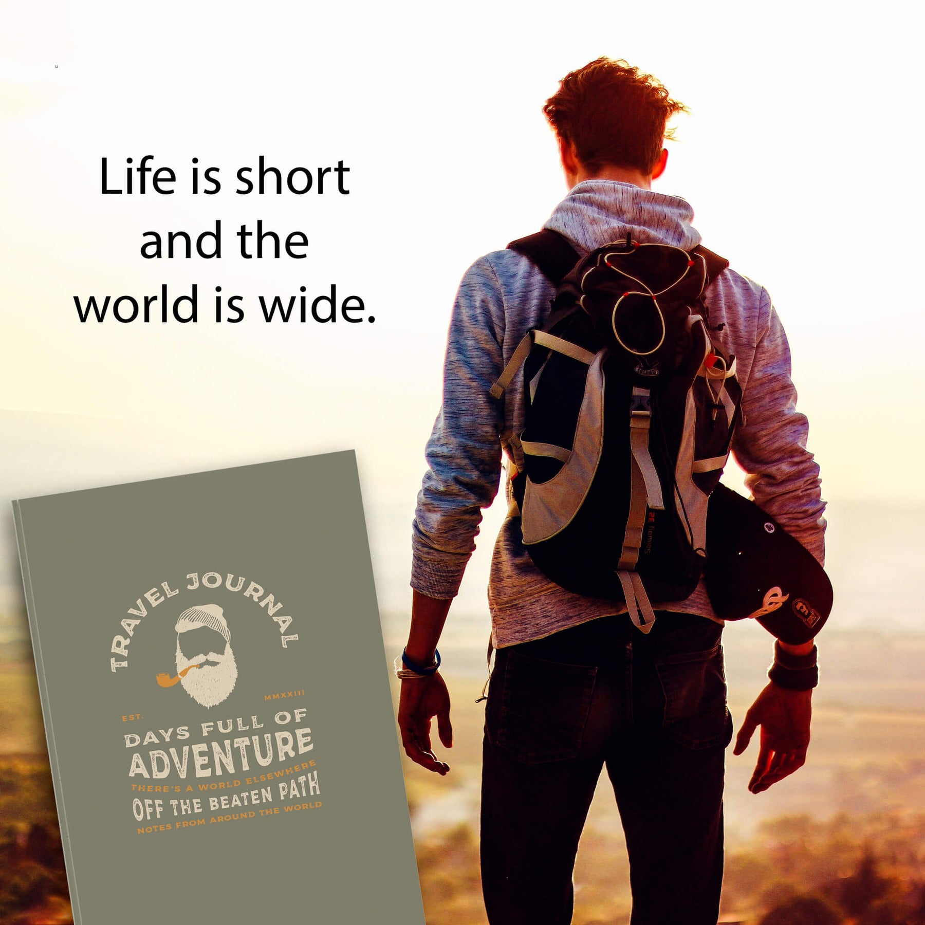 Your Travel Buddy: Reise-Tagebuch zum Ausfüllen für Reisen mit Rucksack, Zelt, Camper | Travel Journal | Notizbuch | A5 Taschenbuch