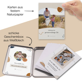 Bucket List für die Familie | 30 Ideen für spontane Erlebnisse und kleine Abenteuer | in schöner Geschenkbox