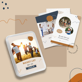 Bucket List für die Familie | 30 Ideen für spontane Erlebnisse und kleine Abenteuer | in schöner Geschenkbox