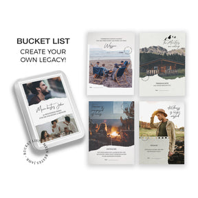 Bucket List: Mein bestes Jahr | 30 besondere Ideen für die nächsten 12 Monate | in schöner Geschenkox